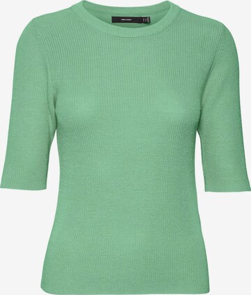 Pull-over 'NEWLEXSUN' VERO MODA en vert : devant