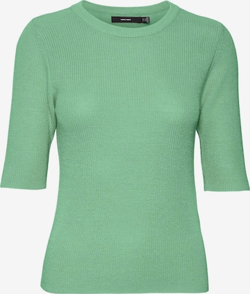 VERO MODA Sweater 'NEWLEXSUN' in Green: front