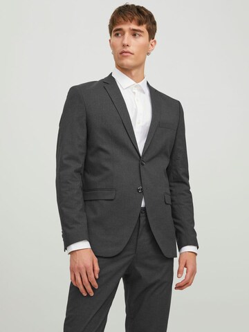 JACK & JONES Slim Fit Sakko in Grau: predná strana