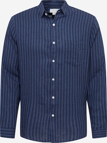 Cotton On Regular fit Button Up Shirt in Blue: front