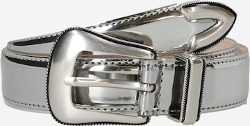 Ceinture 'DORSY' IRO en argent : devant