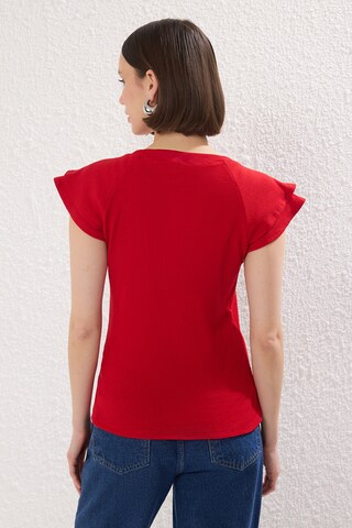 Trendyol - Camiseta en rojo