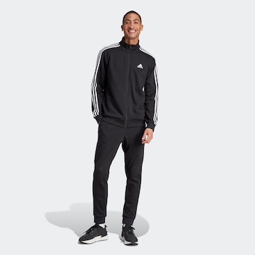 ADIDAS SPORTSWEAR Treeningdress, värv must: eest vaates