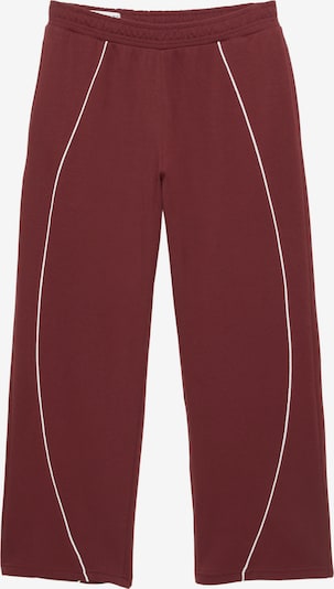 Pull&Bear Housut värissä grenadiini / valkoinen, Tuotenäkymä