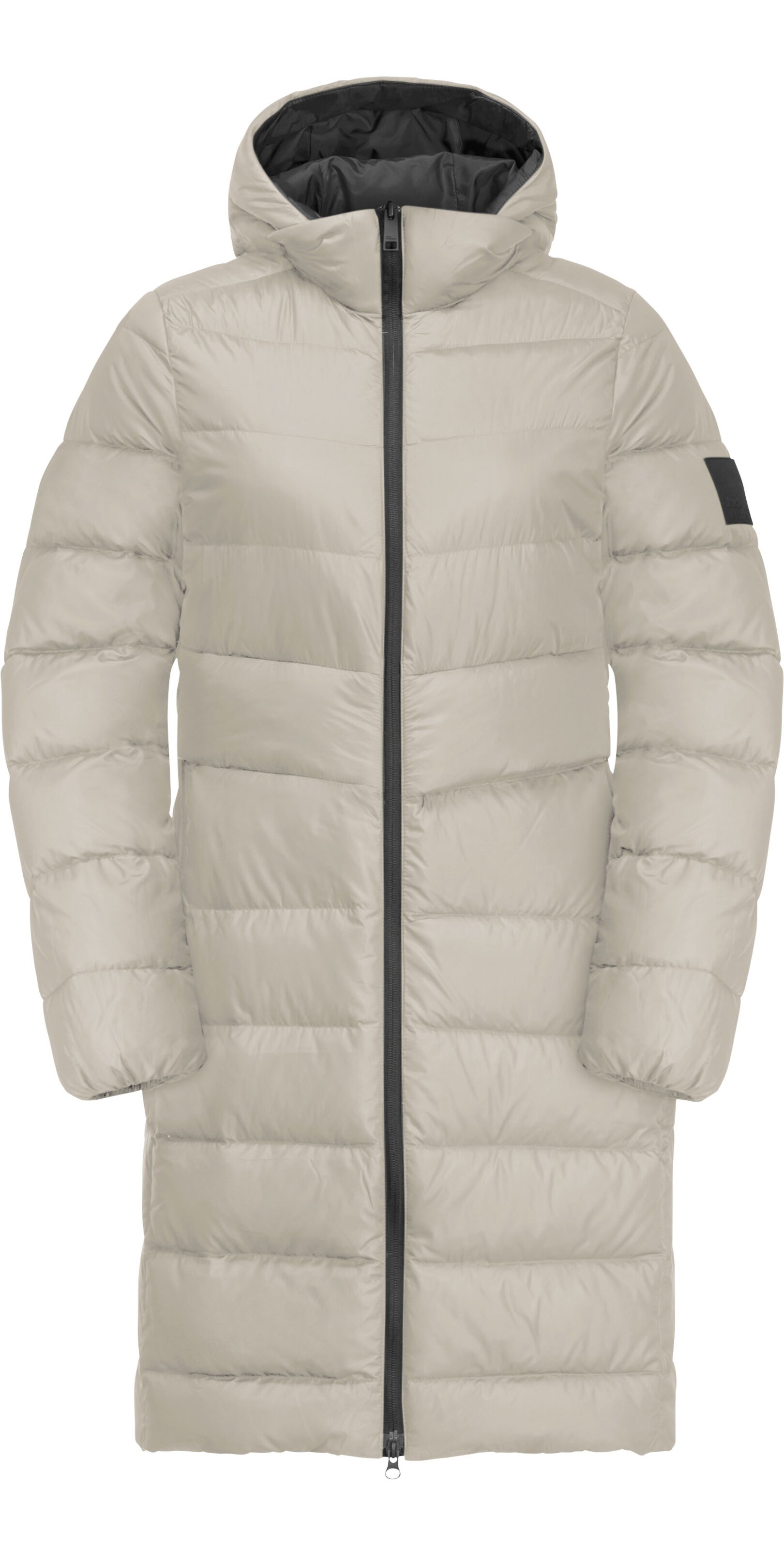 JACK WOLFSKIN Winter Coat in Grey: front