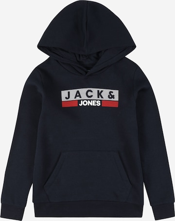 Jack & Jones Junior Sweatshirt 'Corp' in Blau: predná strana