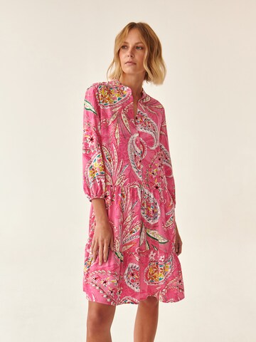 Robe-chemise 'MIRAMI' TATUUM en rose : devant