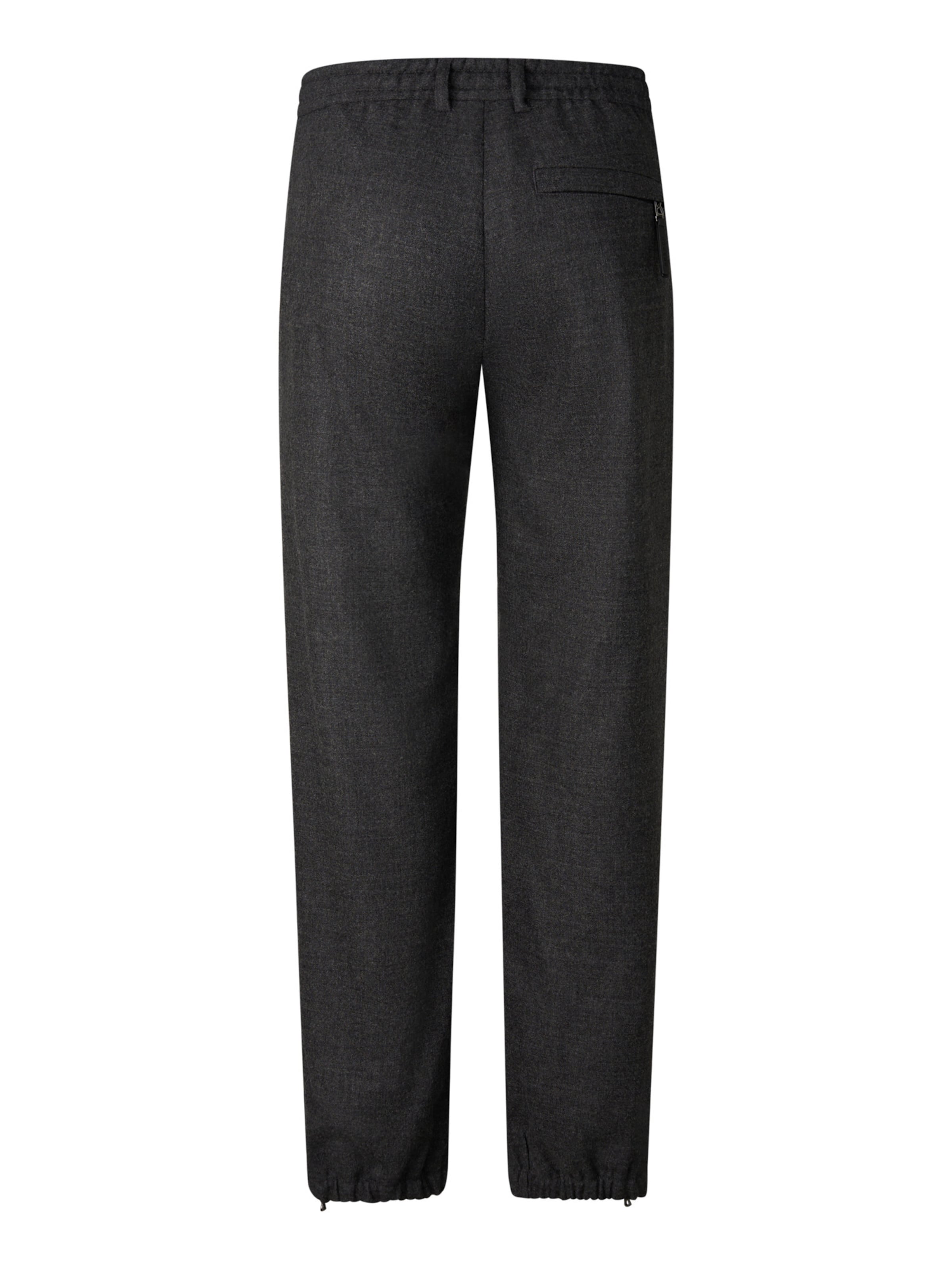 BOGNER Regular Pleat-front trousers 'Sergio' in Grey