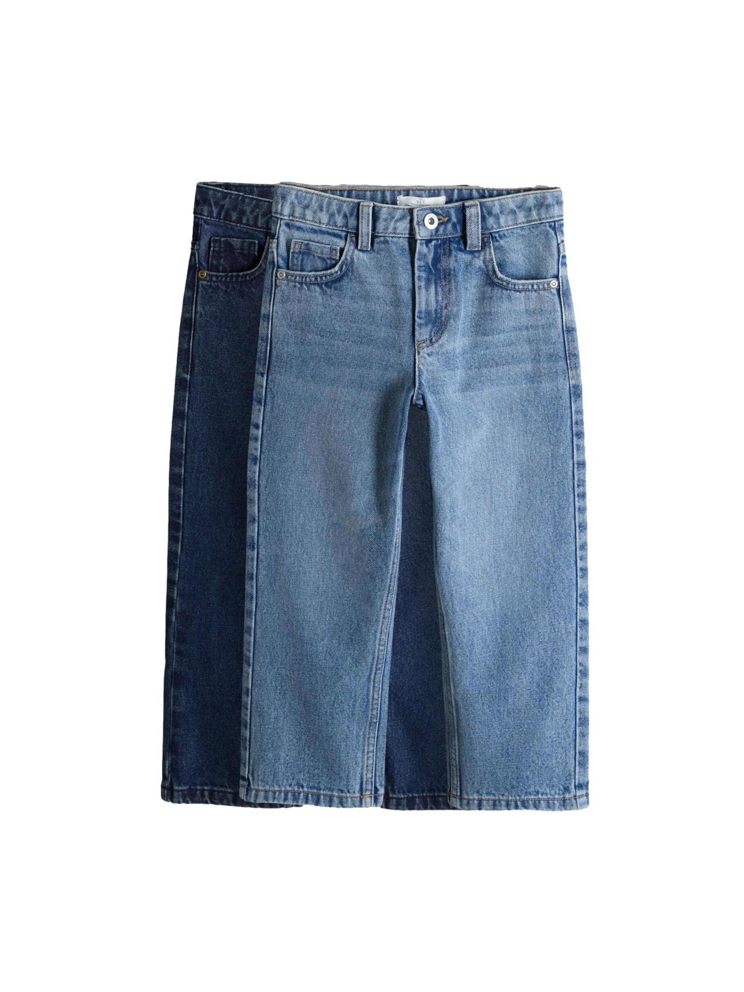 The Set Jeans in Navy / Blue denim, Item view