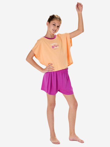Pyjama ' Teens Nightwear ' SCHIESSER en orange