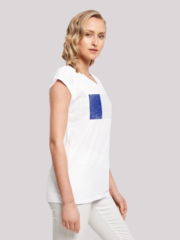 F4NT4STIC Shirt 'France Frankreich Flagge' in Wit