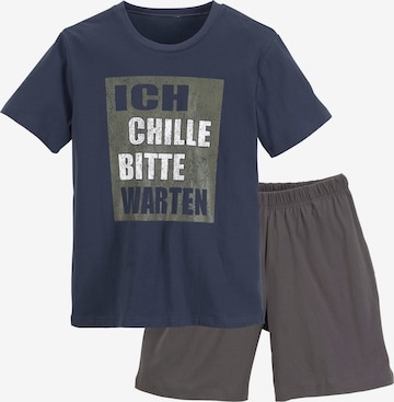 Authentic Le Jogger Schlafanzug in Blau: Vorderseite