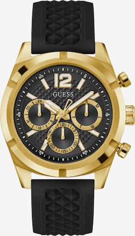 GUESS Analog Watch 'GS RESISTANCE' in Black: front