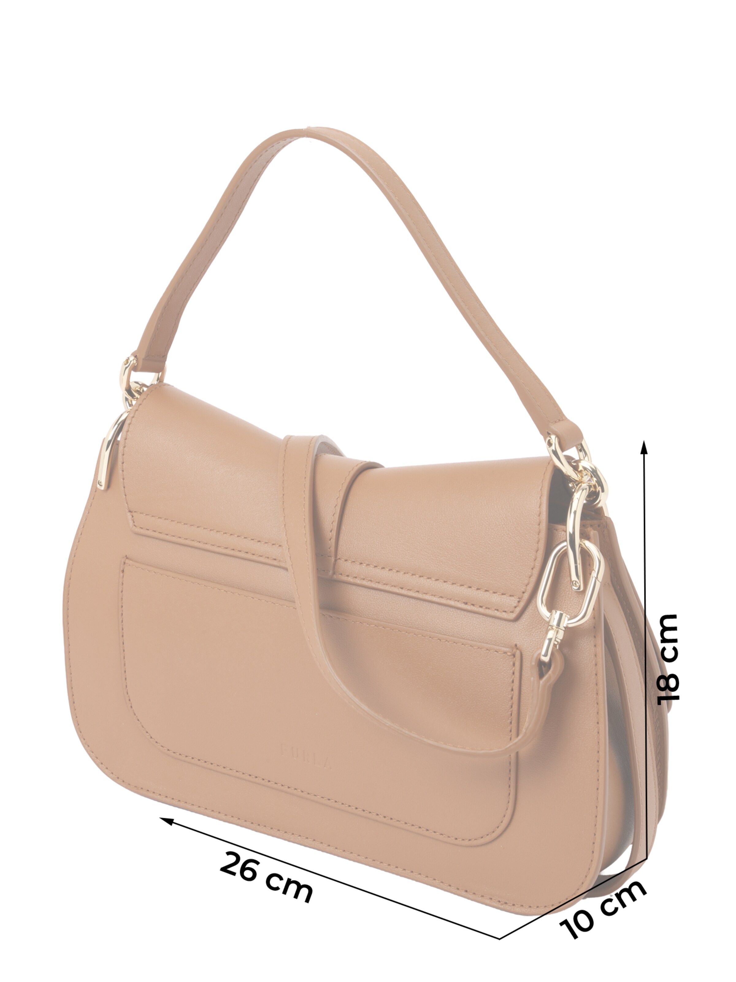 FURLA Наплечная сумка в Коричневый