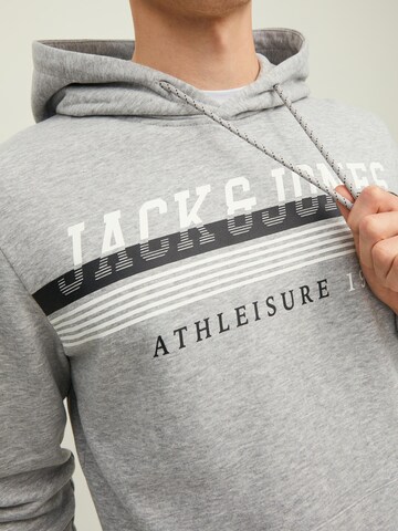 JACK & JONES Sweatshirt 'IRON' in Grijs