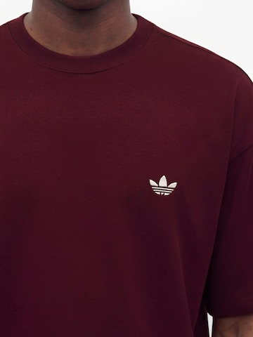 ADIDAS ORIGINALS - Camisa 'ESS' em vermelho