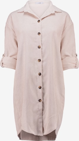 Robe-chemise 'Ro44bina' Hailys en beige : devant