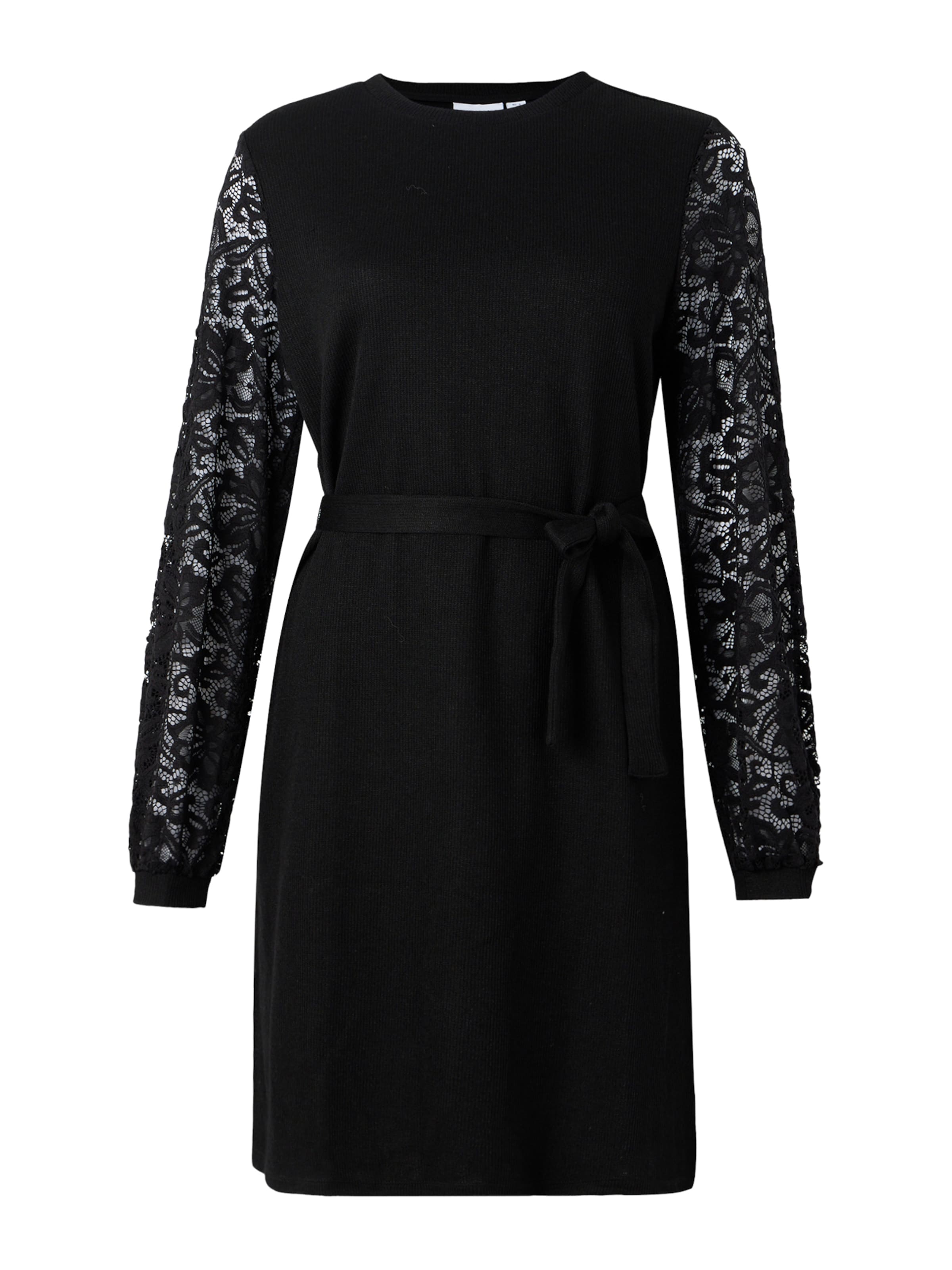 VILA Трикотажное платье 'VIEMMY' в Черный: спереди