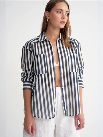 Chemisier MixRay en bleu