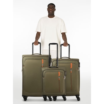 American Tourister Kofferset 'Nitestream' in Groen