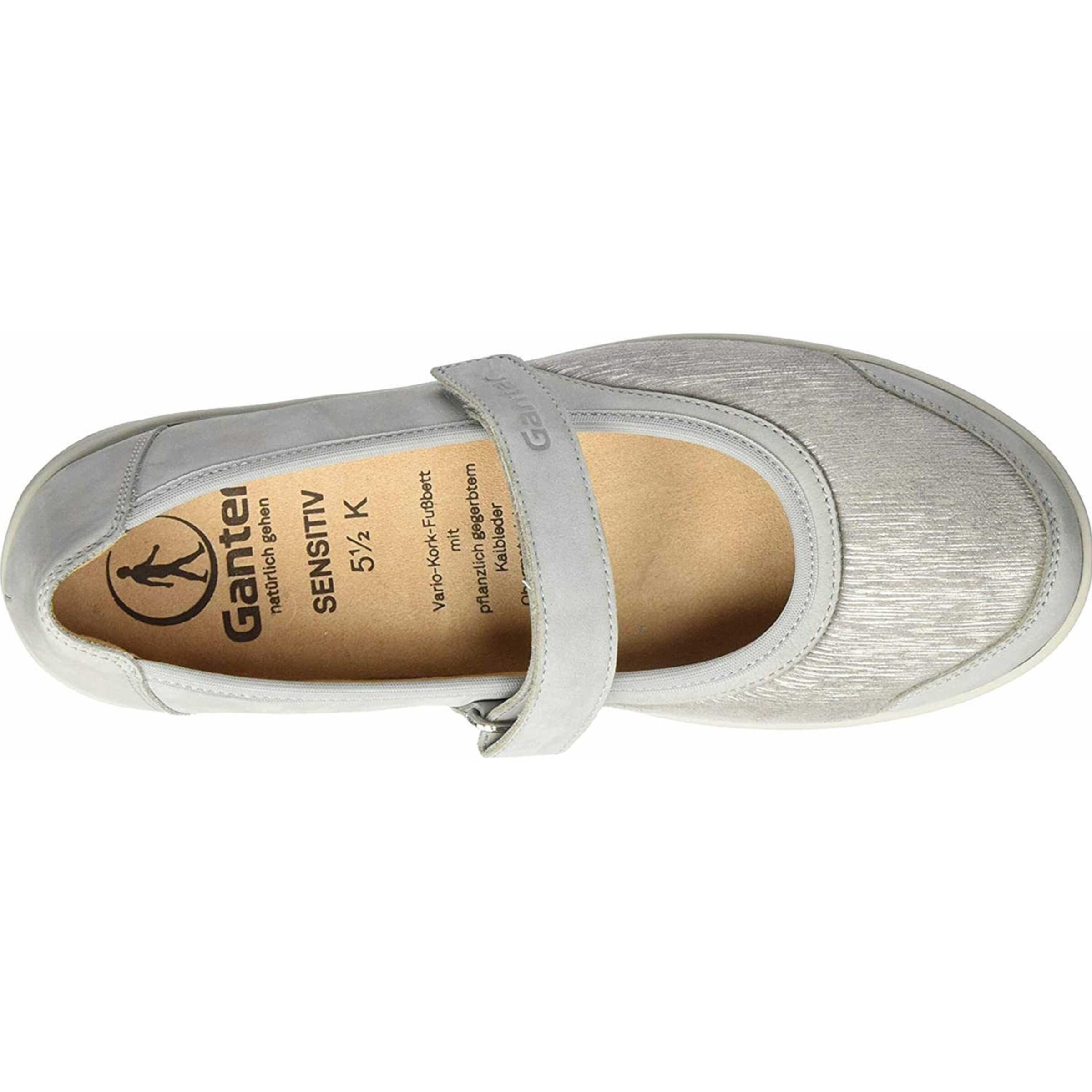 Ganter Ballerina 'Klara' in Grau