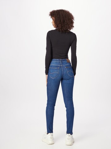 Skinny Jeans 'Scarlett' di Lee in blu