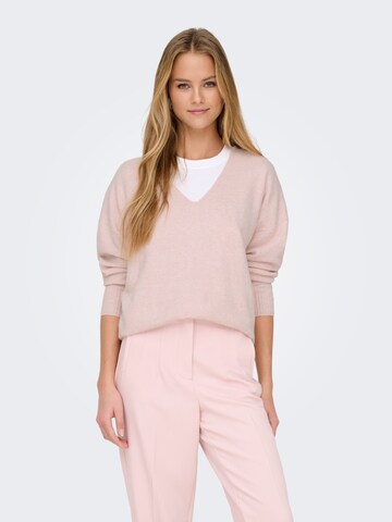 ONLY Trui in Roze: voorkant