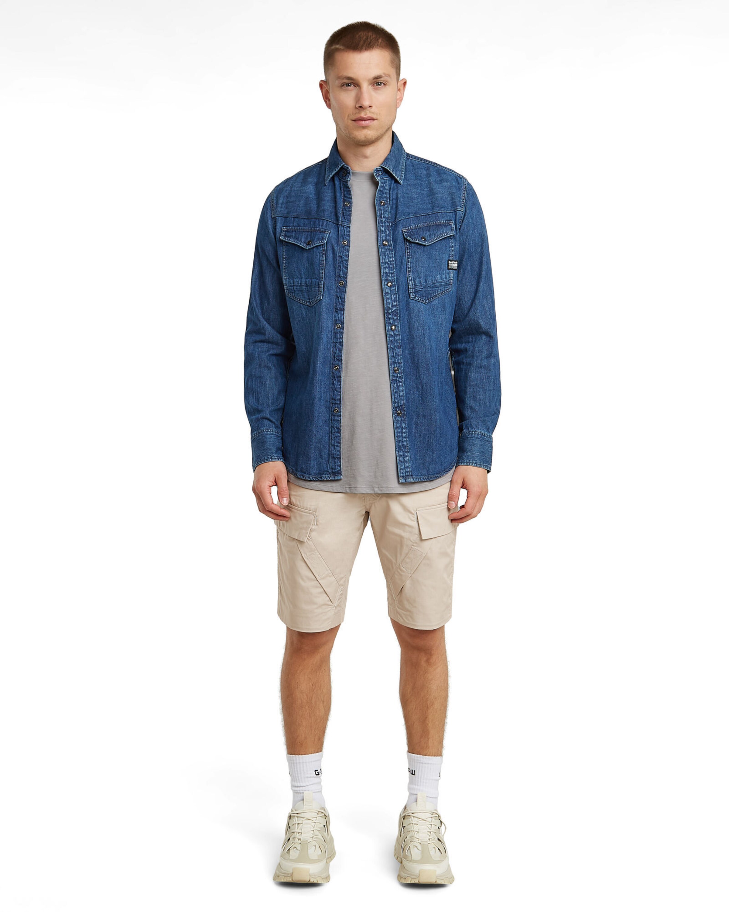 G-STAR Regular Hose in Beige