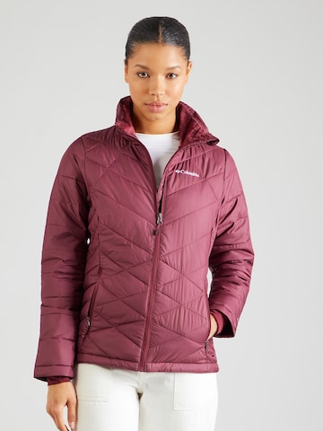 COLUMBIAOutdoor jakna 'Heavenly' - crvena boja: prednji dio