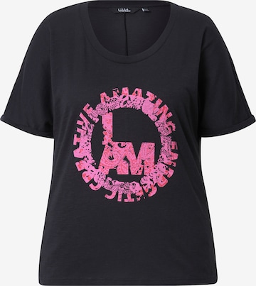 Ulla Popken Shirt in Black: front