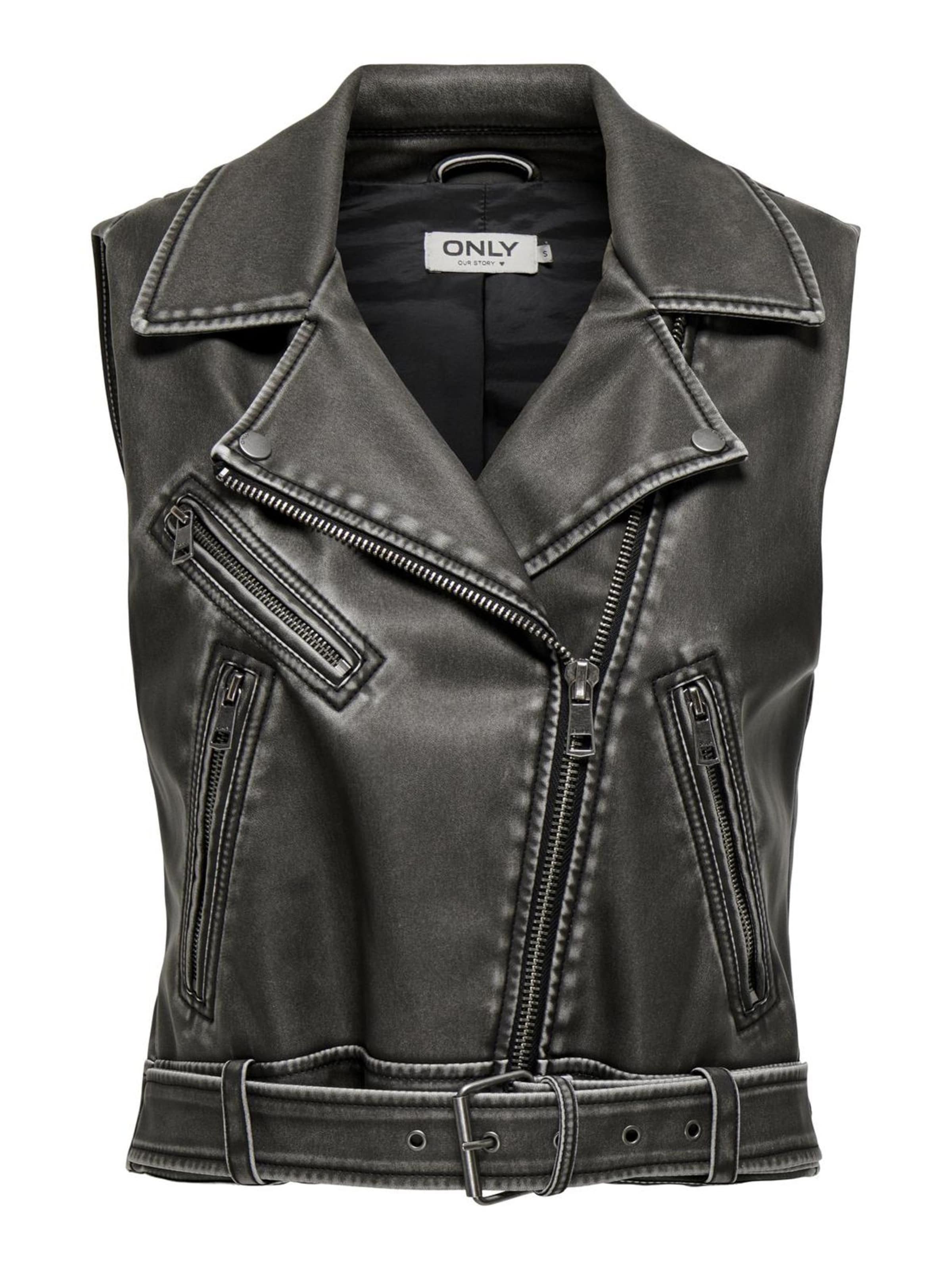 melns ONLY Veste: no priekšpuses