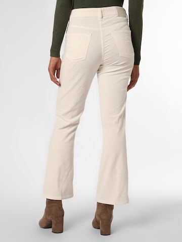 Cambio Bootcut Hose 'Paris' in Beige