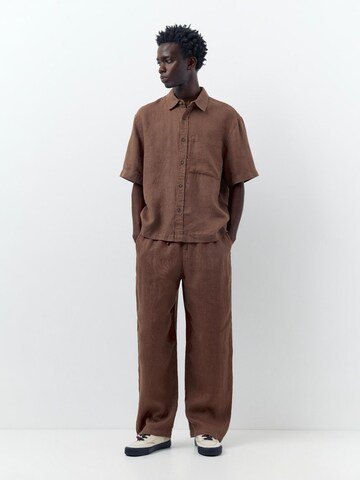 Pull&Bear Bluser & t-shirts i brun