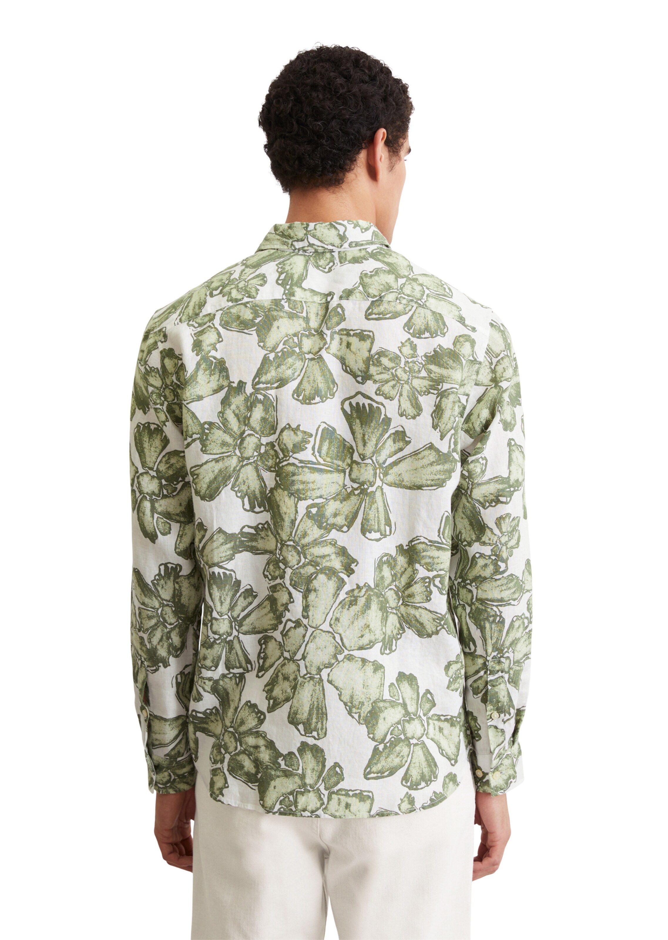 Marc O'Polo Regular fit Button Up Shirt in Green