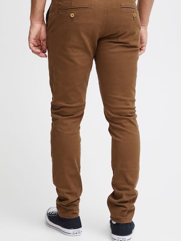 BLEND Slimfit Chinohose 'Natan' in Braun