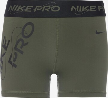 Pantaloni sportivi di NIKE in verde: frontale