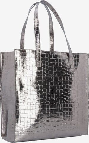 Ted Baker Shopper 'Croccon' in Silver