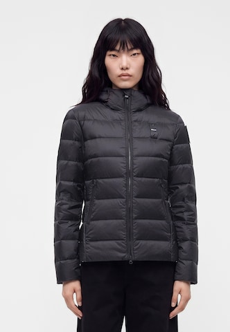 Blauer.USA Overgangsjakke i sort: forside