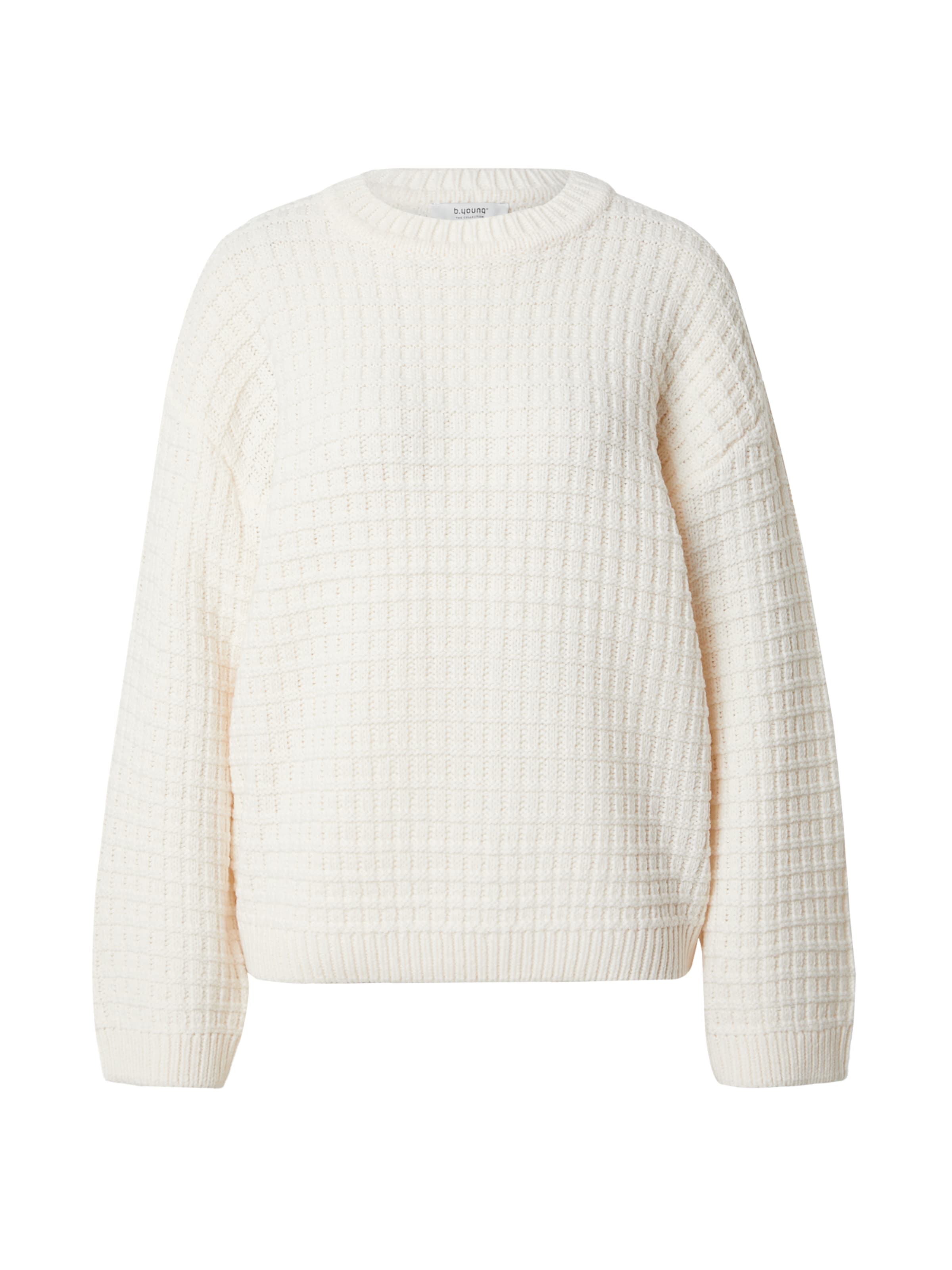 b.young Pullover 'OTINKA' in Weiß: Vorderseite
