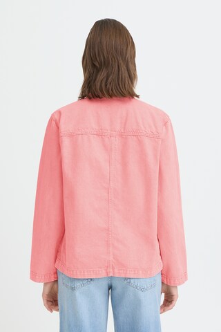 Veste mi-saison Pulz en rose