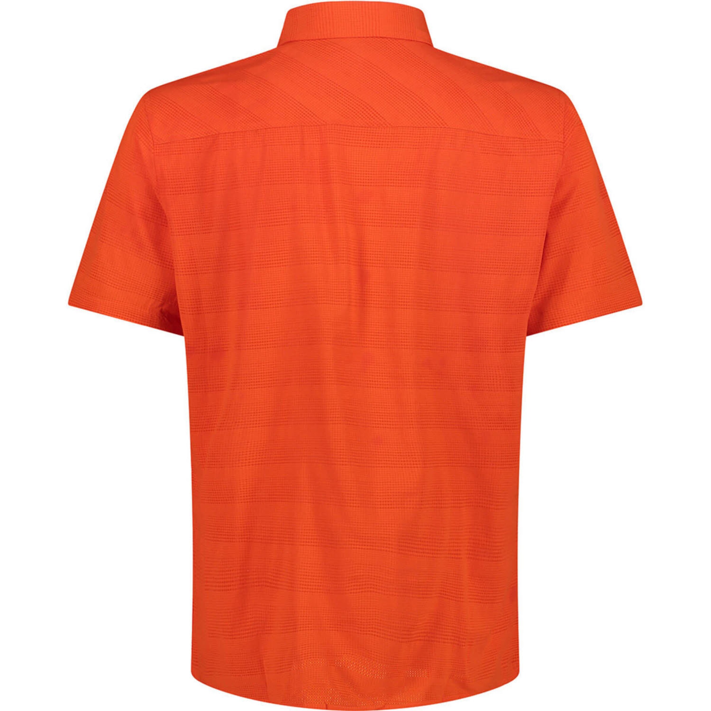 CMP Regular fit Athletic Button Up Shirt in Orange