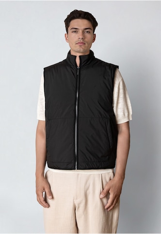Clean Cut Copenhagen Bodywarmer 'Charly' in Zwart: voorkant