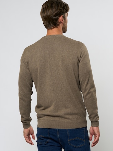 Pull-over ' Julian ' VINSON en marron