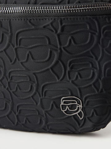 Karl Lagerfeld Fanny Pack 'IKON' in Black
