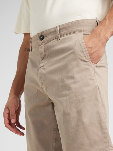 Coupe slim Pantalon chino BOSS en marron