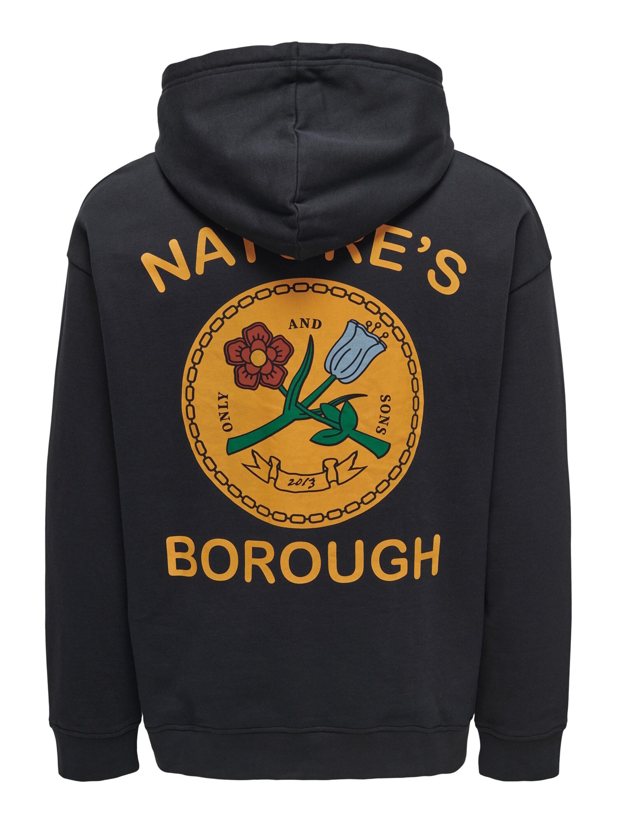 Only & Sons Sweatshirt 'Herritage' in Blauw