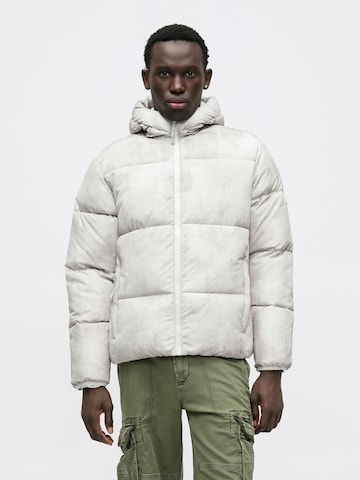 HOLLISTER Téli dzseki - fehér: elől