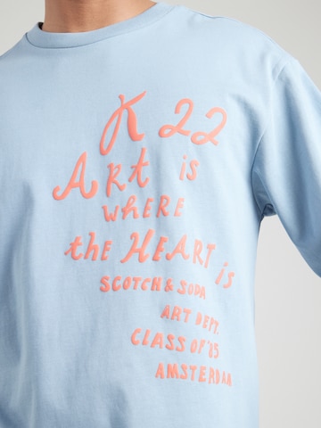 Tricou de la SCOTCH & SODA pe albastru