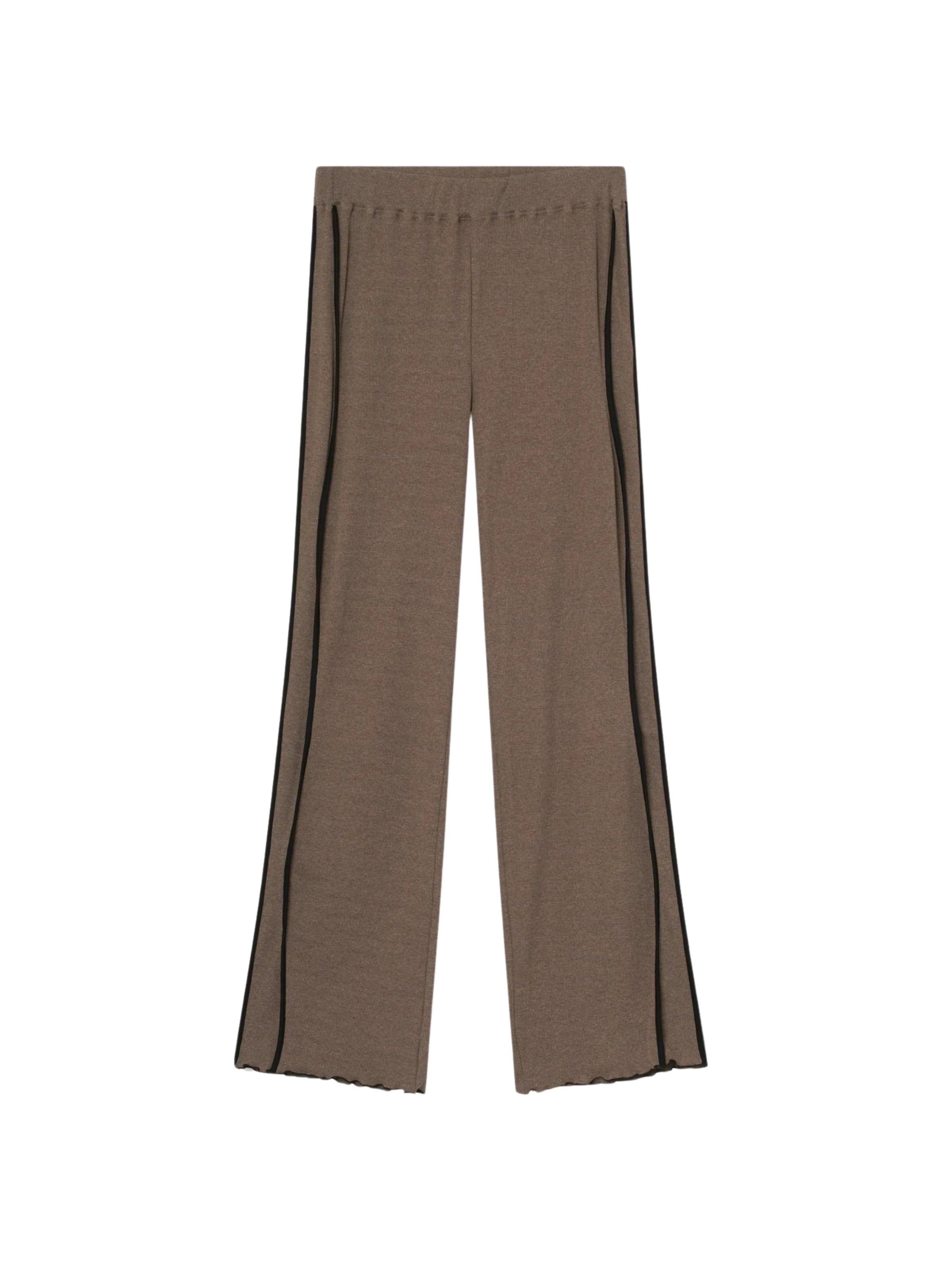 Résumé Zvonové kalhoty Kalhoty 'Ciara' – hnědá: přední strana