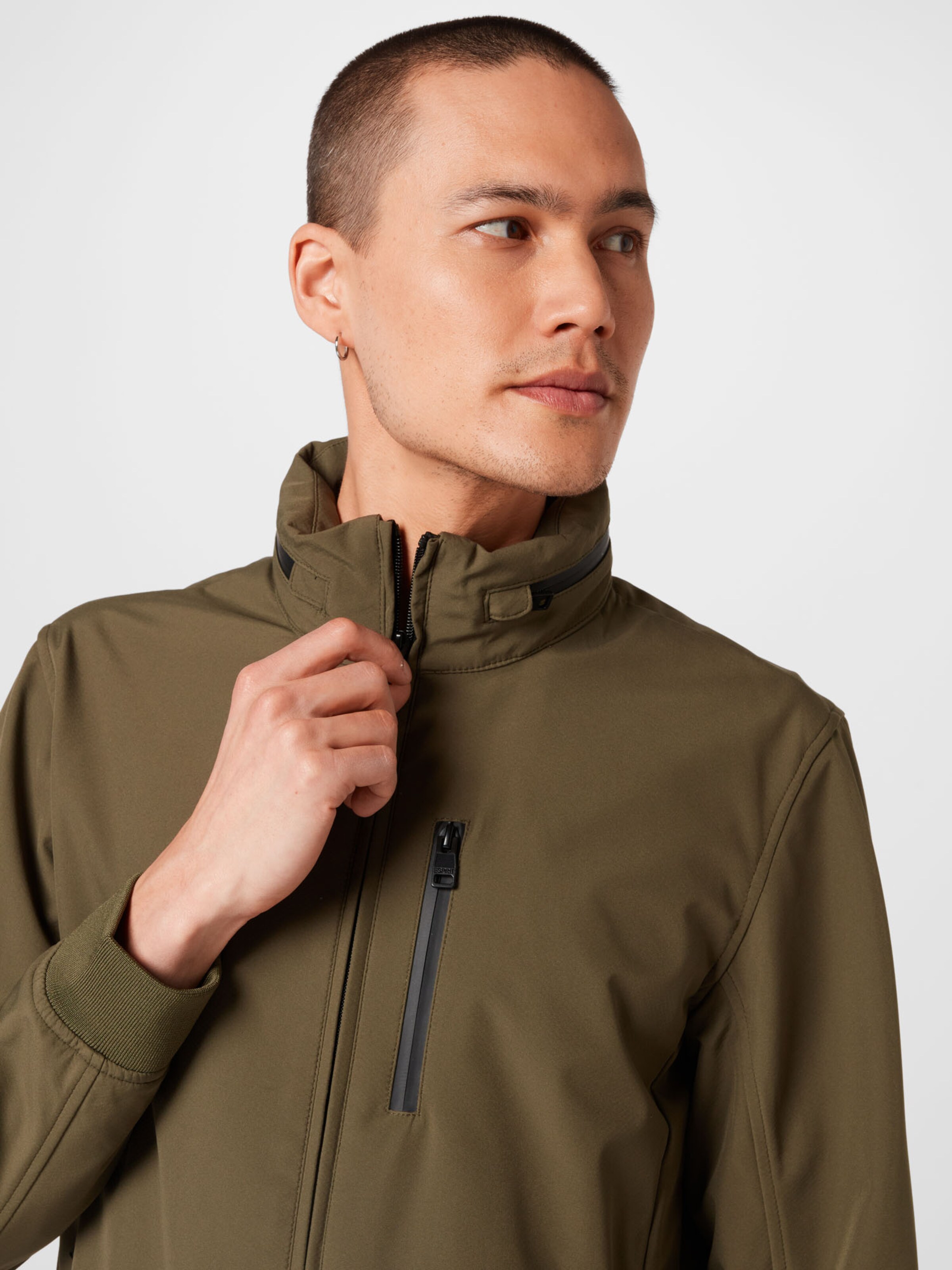 Männer Jacken ESPRIT Jacke in Oliv - LX88758 Männer Jacken ESPRIT Jacke in Oliv - LX88758